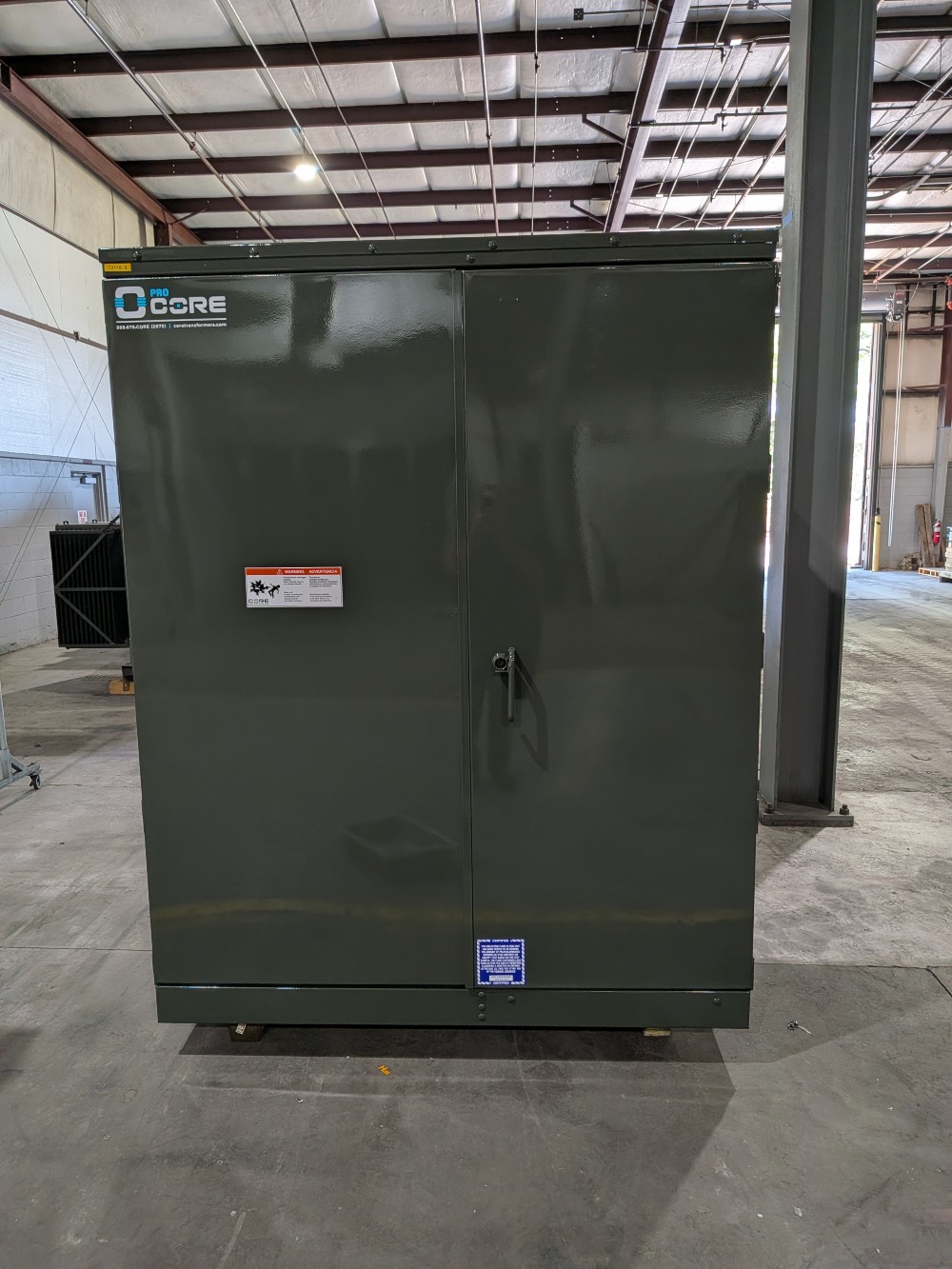 2500 kVA 12470 Delta Primary, 2400 Delta Secondary, PAD, proCORE(immediate shipment available) - Image 1