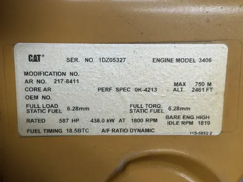 400 KW Caterpillar #3406, diesel generator set, 480 Volts, 3-phase, 587 HP @ 1800 RPM, 500 gal. fuel tank - Image 10