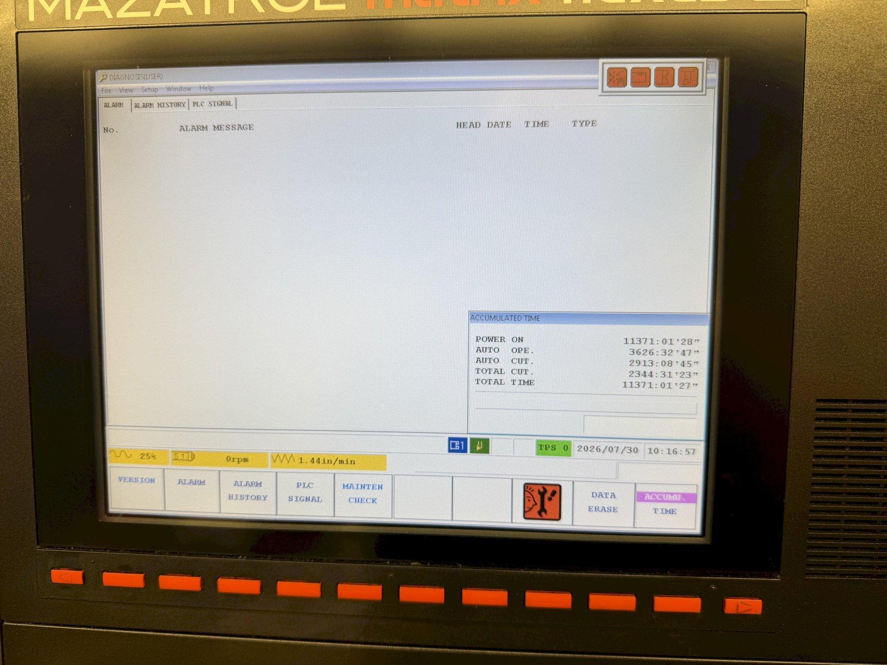 Mazak #Quick-Turn-Nexus-250MSY-II, CNC turning lathe, 26.5" swing, 8" chuck, 3" bar, 14.96" dia., 21.27" - Image 5