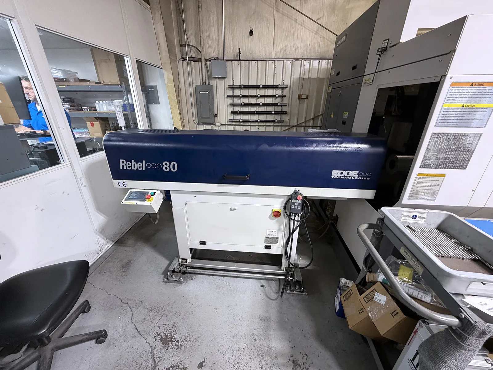 Okuma #Multus-B300-W, 5" axis CNC turning center, 23.6" swing, 16.9" turning diameter, 41.34" length, 3" bar - Image 4