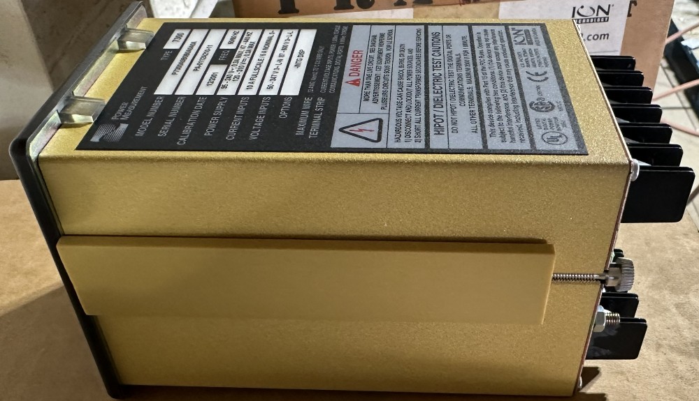 Power Measurement (ION Tech.) ION 73., Digital Power Meter w/ Integral Display, 5A Nominal 3-Phase/10A - Image 4