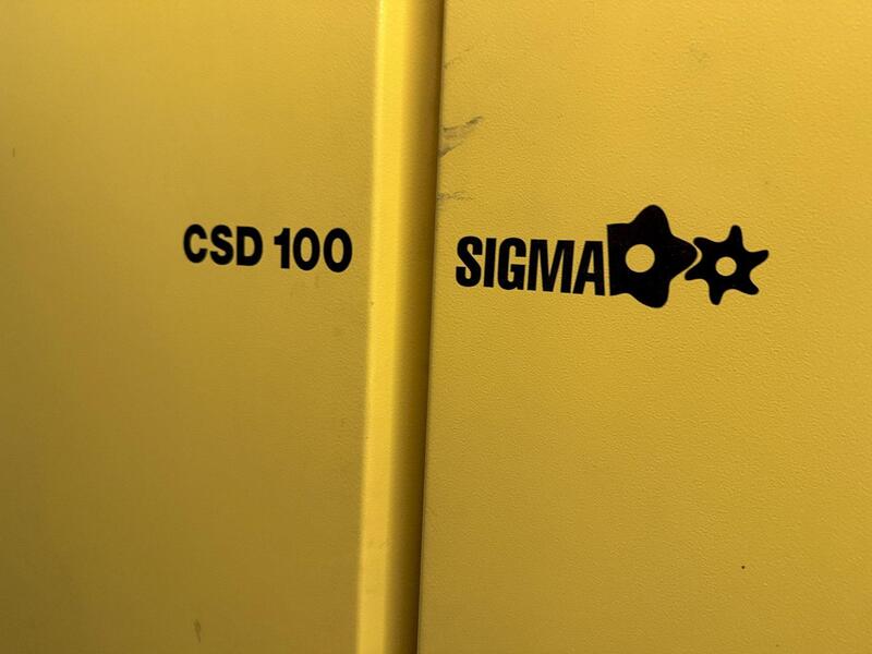 494 cfm, 125 psig, Kaeser #CSD-100, Rotary Screw Air Compressor, air cooled, 100 HP, 3585 RPM, 460Y/266 Volt - Image 2