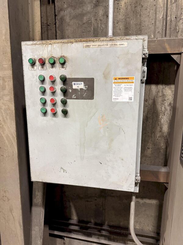 20,000 cfm Donaldson Torit #RF-276, Round Pulse Dust Collector, 100 HP Max-pe motor, Yaskawa soft start - Image 5