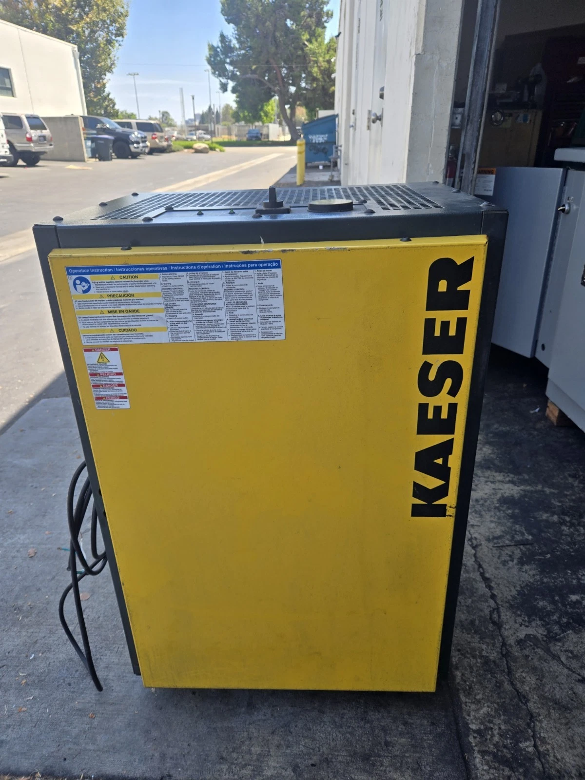 Kaeser #TB19, Secotec refrigerated compressed air dryer - Image 4
