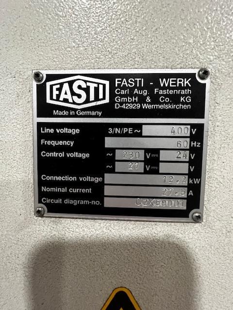 162" x 11 gauge Fasti #225-40-3.0, hydraulic CNC folding machine - Image 8