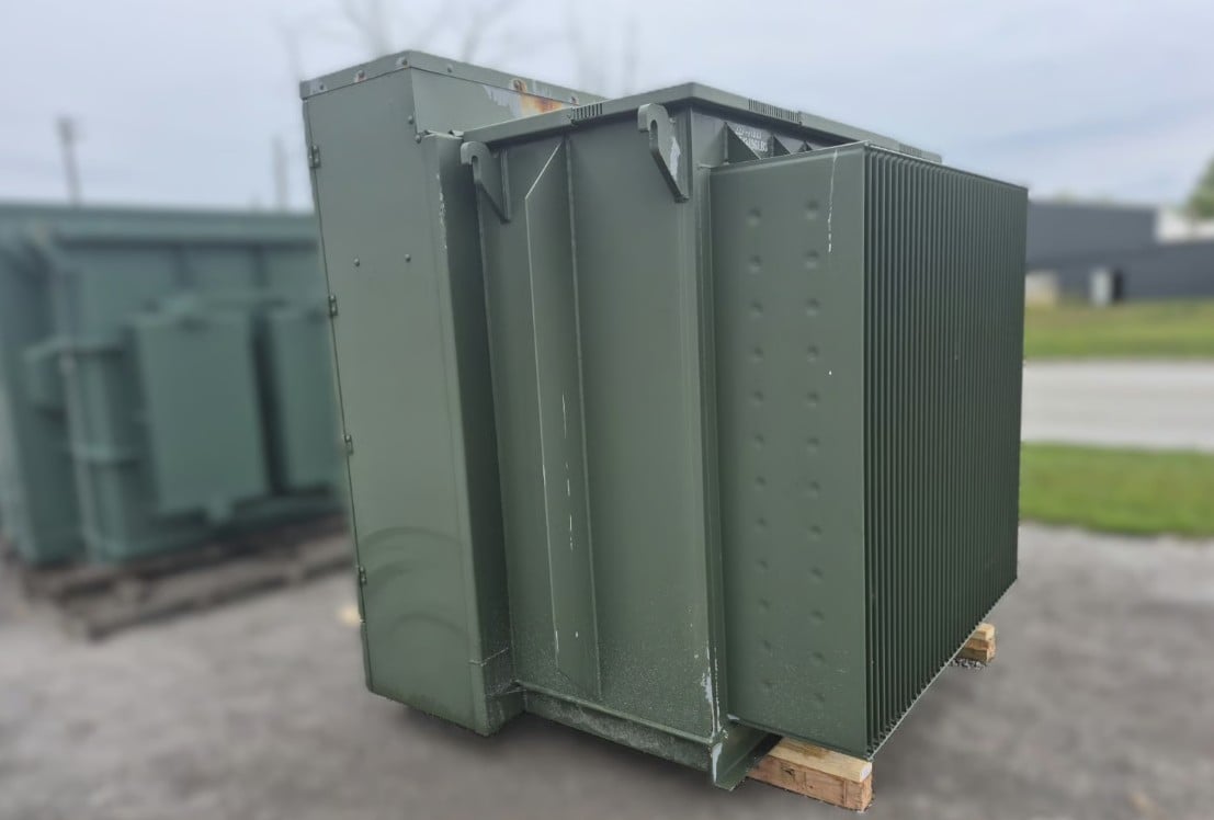 1500 KVA 24940GY/14400 Primary, 480Y/277 Secondary, Eaton, Pad-Mounted Transformer, 3PH, Triplex Core - Image 8