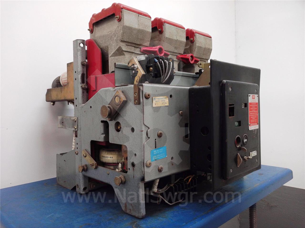 1600 Amps ABB Kdon-1600s Red Eo/do 48 Volts DC Control, 120 Volts AC Shunt Trip, 1600 Amps Ct, 1000 Amps - Image 7