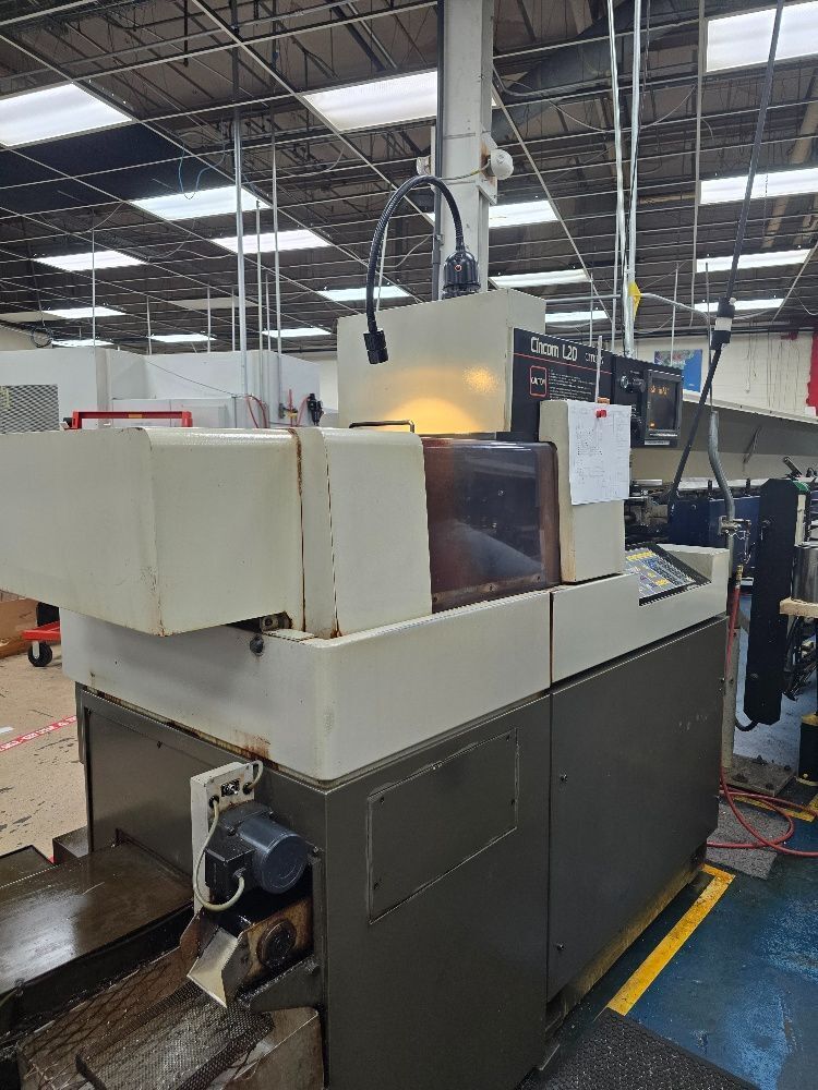 Citizen #20L, CNC Swiss-Type Screw Machine, 12' LNS Hydrobar bar feeder, 1995 - Image 5