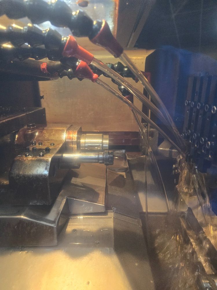 Citizen #20L, CNC Swiss-Type Screw Machine, 12' LNS Hydrobar bar feeder, 1995 - Image 7