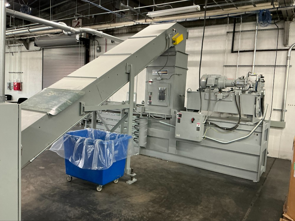 Allegheny Bradford Shredding System - Shredder - Tipper - Conveyor - Baler - Dust Collection System - Image 3