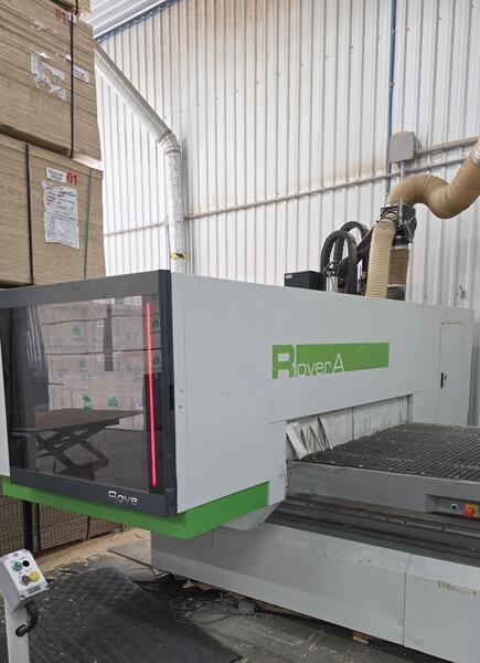 Biesse #Rover-AFT-1536, CNC Router, 148" X, 61" Y, 24000 RPM, 16 position tool changer, 8 zone vacuum - Image 2