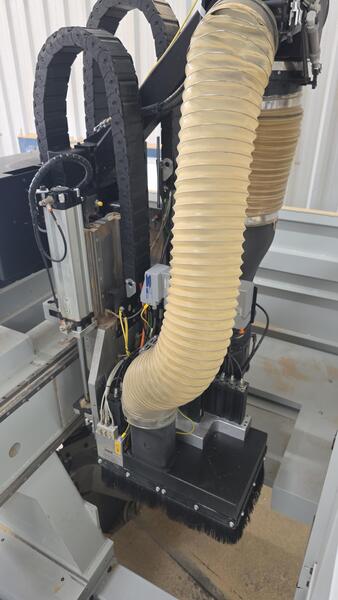Biesse #Rover-AFT-1536, CNC Router, 148" X, 61" Y, 24000 RPM, 16 position tool changer, 8 zone vacuum - Image 8