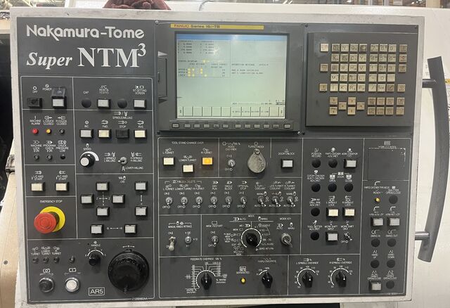 Nakamura Tome #Super-NTM3, cnc lathe, 7.48" diameter x 8.07" L max, 2.5" bar, A2-6 spindle, 20 HP, 5000 RPM - Image 7