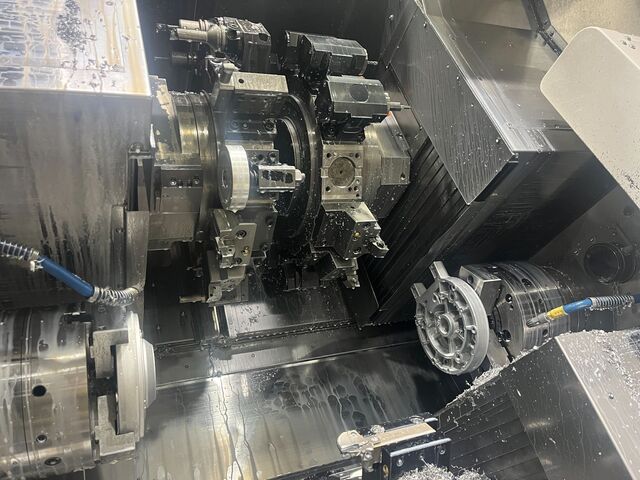 Nakamura Tome #Super-NTY3-Jumbo, cnc turning center, 9-Axis, 12.8" diameter x 9.84" L max, 10" chuck, 3.1" - Image 2