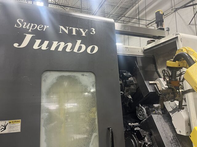 Nakamura Tome #Super-NTY3-Jumbo, cnc turning center, 9-Axis, 12.8" diameter x 9.84" L max, 10" chuck, 3.1" - Image 3
