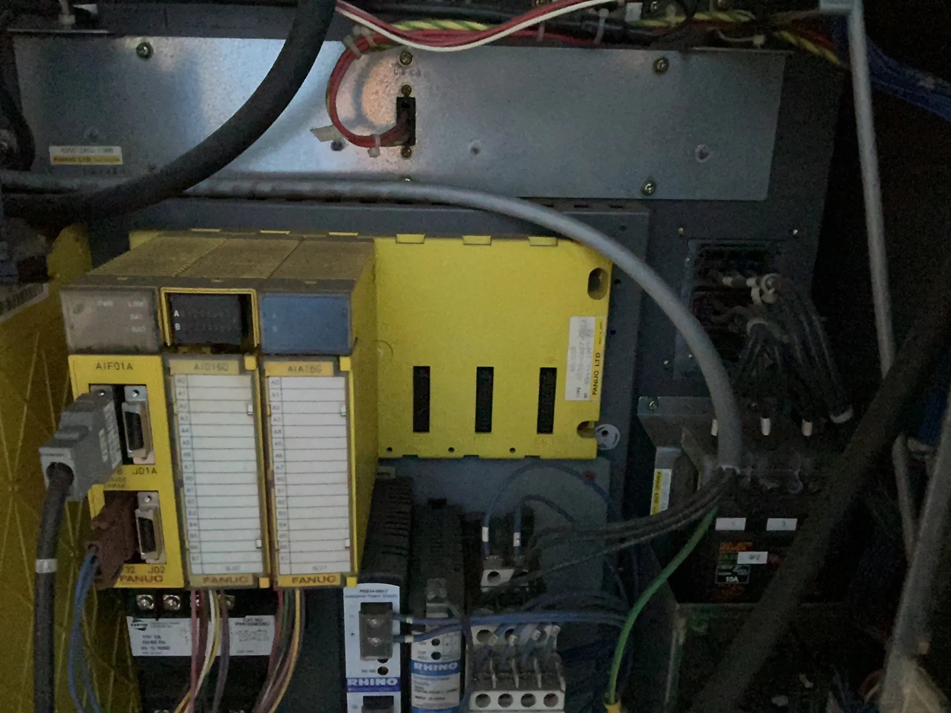 Fanuc, Arc Mate 100iB, Industrial Robot, R-J3iB Controller, Lincoln Electric Power Wave welder, teach pendant - Image 5