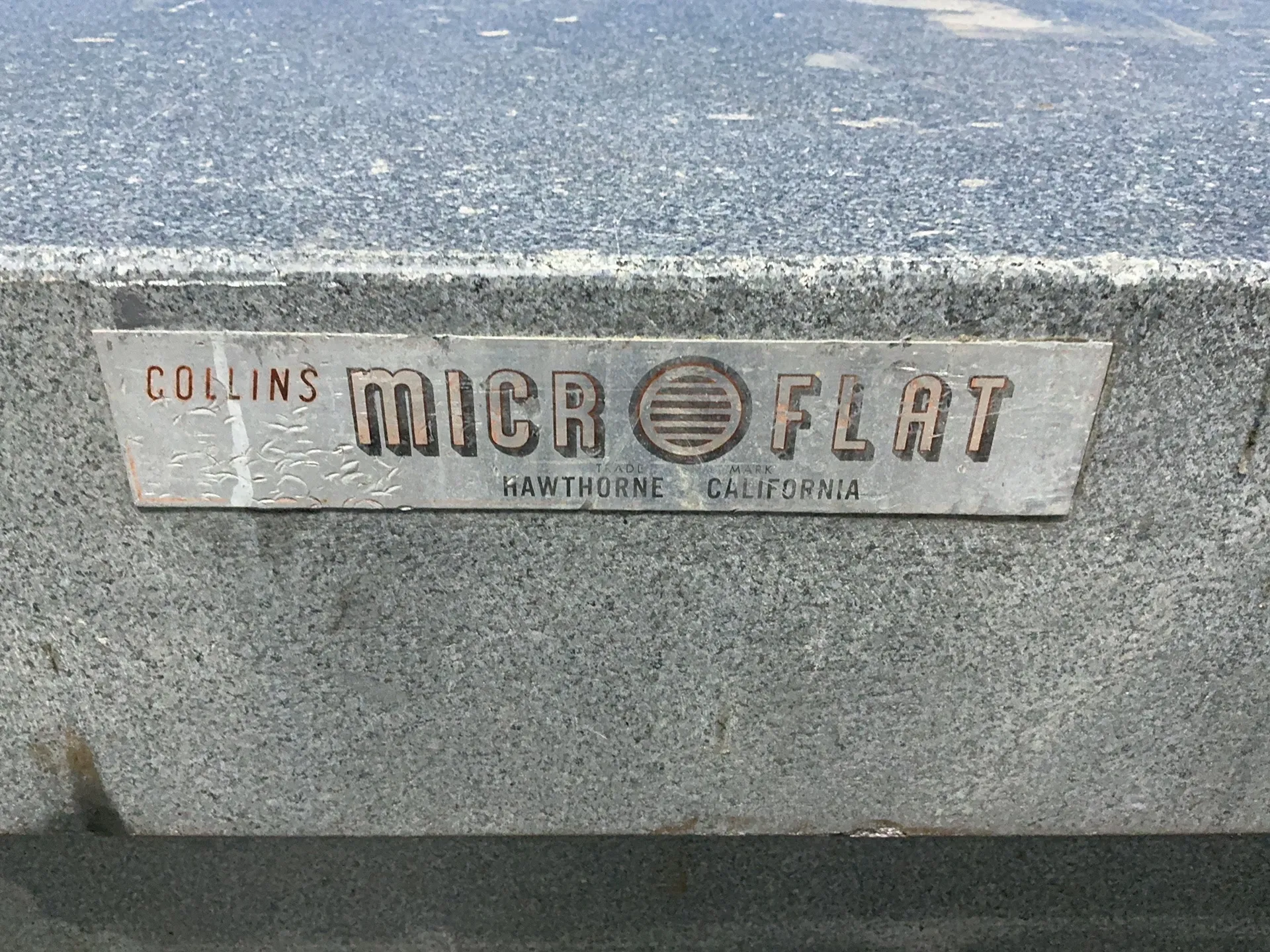 60" x 120" x 8" Collins Microflat, Granite Table - Image 5