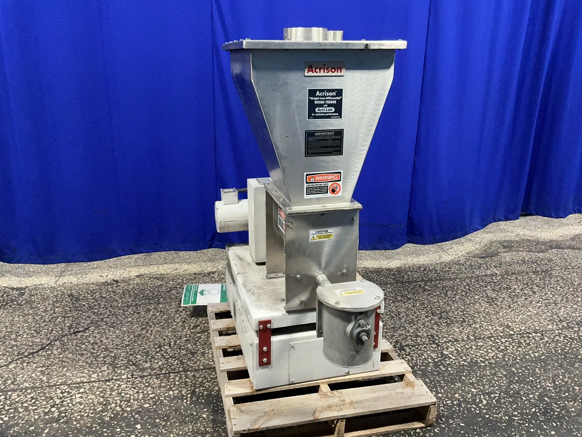 Acrison #405-200-80-1015X-F/D, Weigh Feeder, 1/2 HP, 1725 RPM, 208-230/460 V. - Image 2
