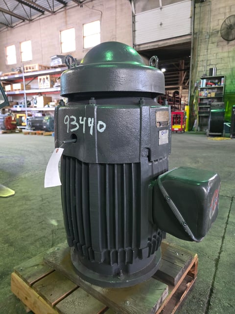 60 HP 1800 RPM U.S. Motors, Frame 364TP, TEFC BB, 460 Volts - Image 2