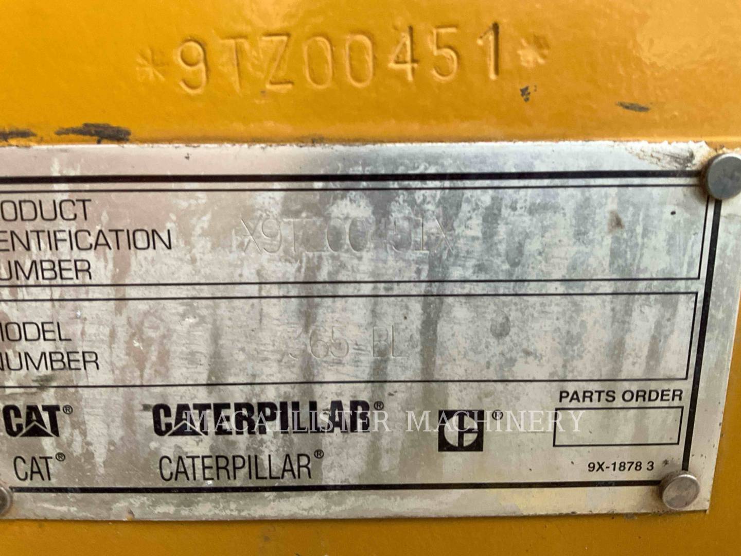 Caterpillar 365B, 20000 hours, S/N: 9TZ00451, 2001 - Image 6