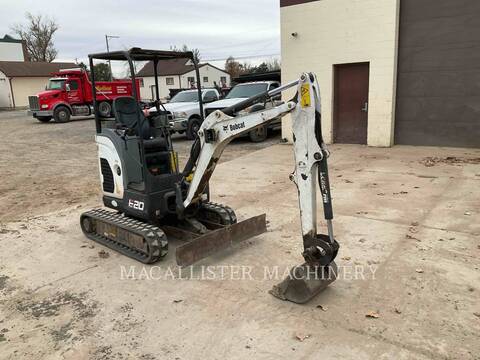 Bobcat E20, 1730 hours, S/N: B3BL13819, 2017 - Image 2