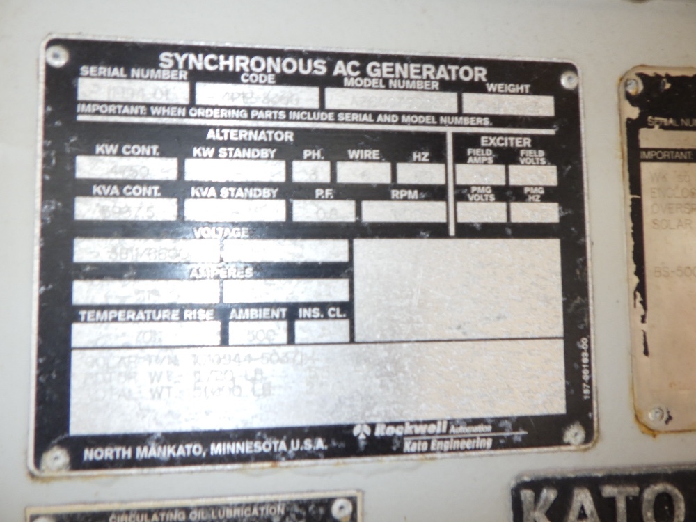 Caterpillar #Taurus-60, 5 MW, 60 Hz - Image 7