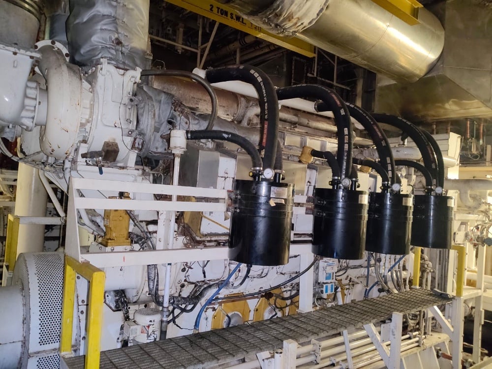 Caterpillar #3612, diesel generator set, 60hz 11 KV, 2005 (8 available) - Image 2