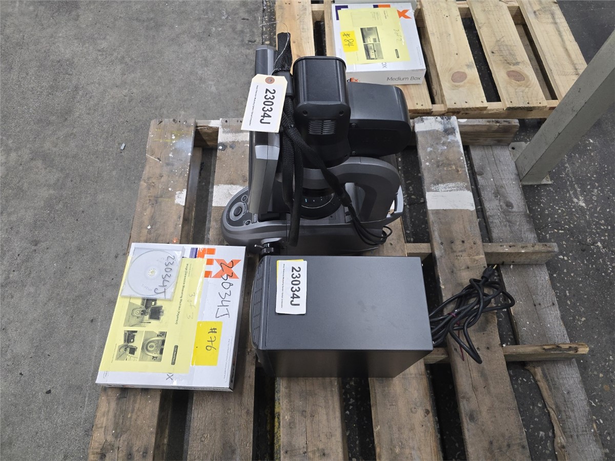 Keyence #IM-6020, image dimension measuring system, 3.94" diameter wide-field measuring area, 6.6 megapixel - Image 8
