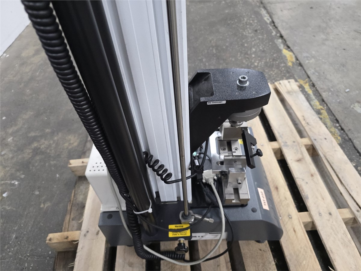 1125 lbf (5 kN) Instron #3345, tension & compression testing machine, 44.2" vertical test space, long travel - Image 5