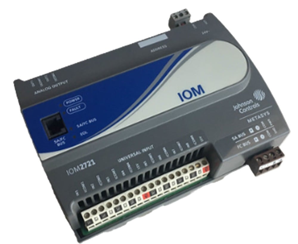 Johnson Controls MS-IOM2721-0 Expansion Input/Output Module for FX-PCX2721-0, NEW - Image 1