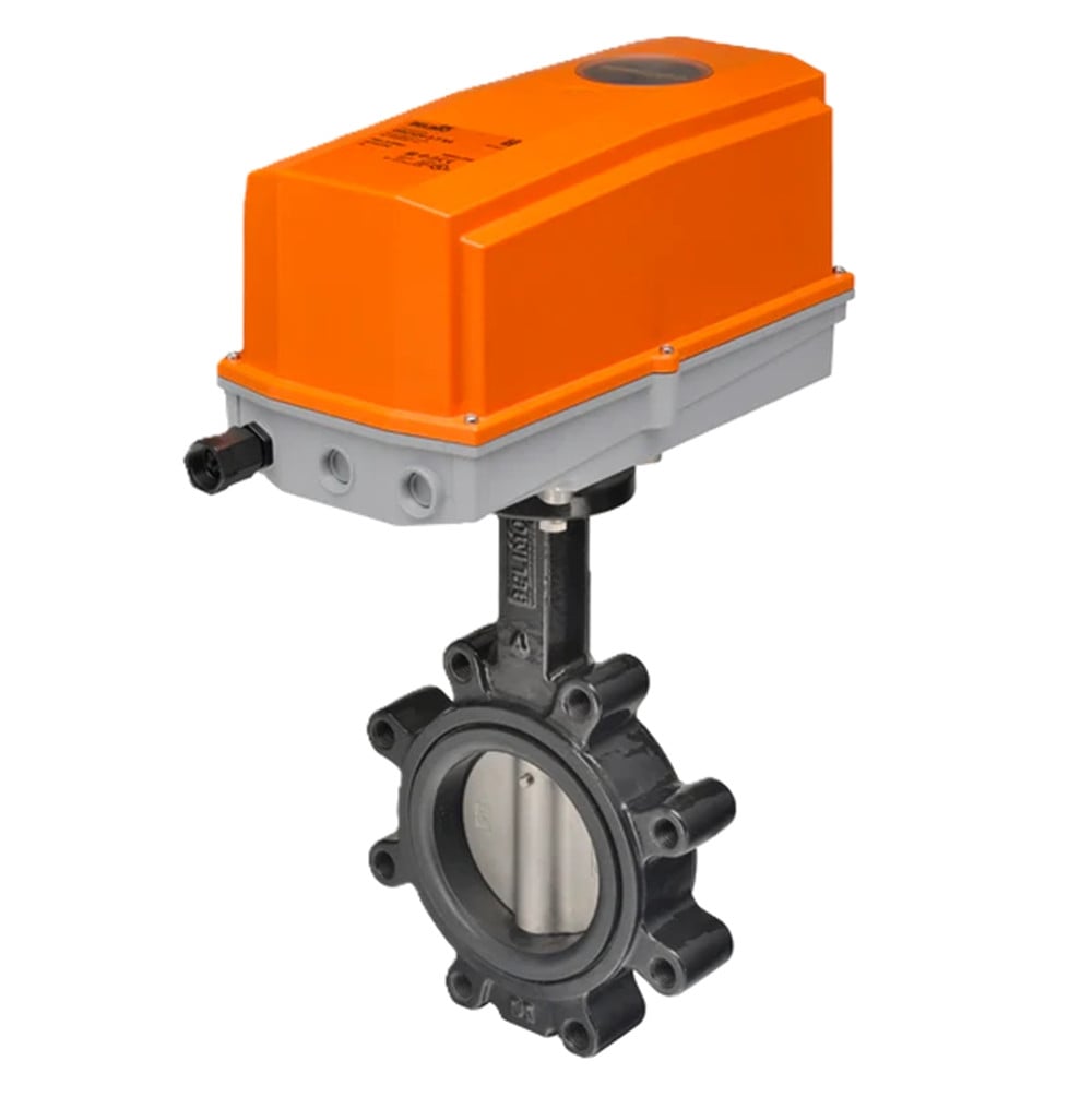 Belimo F680HD/GRX24-MFT Actuator Fitted Butterfly Valve (BFV), 3", NEW - Image 1