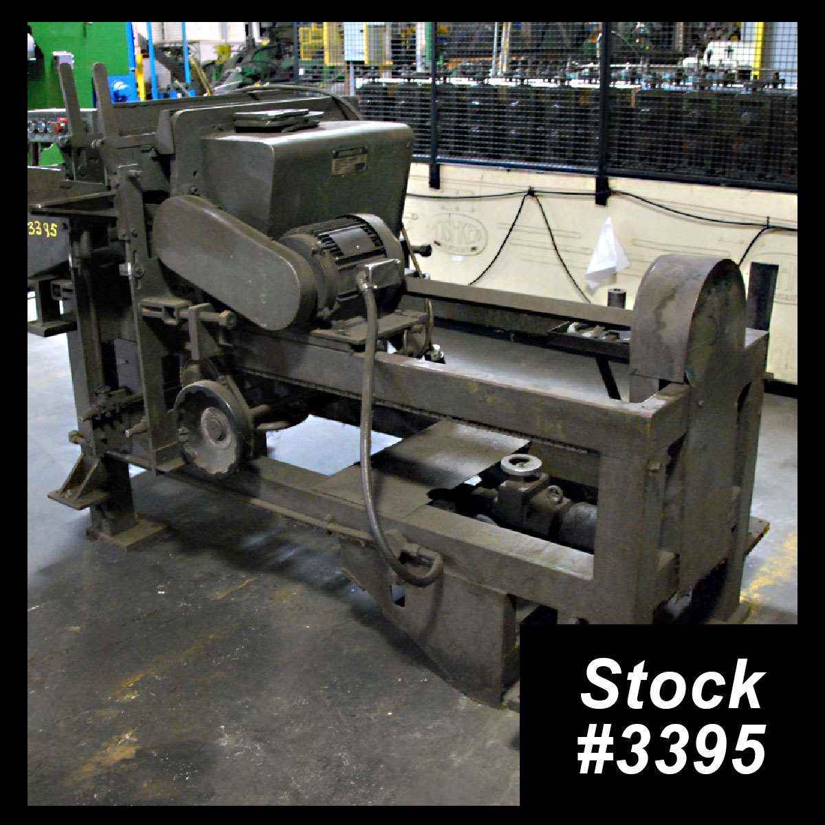 Burrmaster #8, brush deburring machine, 2-1/2" OD x 3" max., #3395 - Image 1
