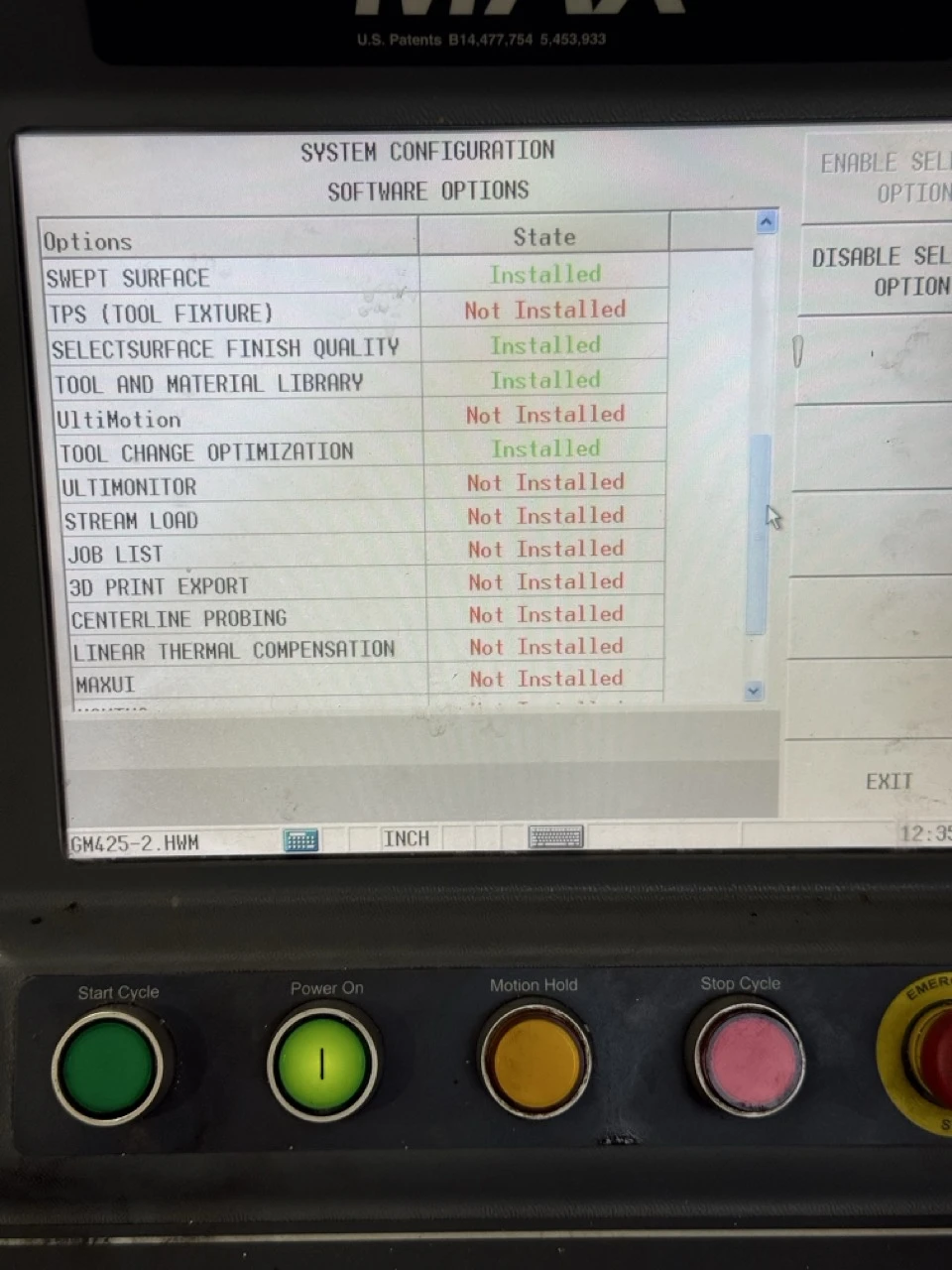 Hurco #VM20I, CNC Vertical Machining Center, 40" X, 20" Y, 20" Z, 20" x 46" table, 20 HP, 12,000 RPM, CAT 40 - Image 10