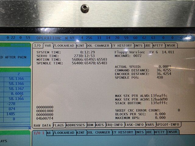 Haas #VF-3, CNC Vertical Machining Center, 40" X, 20" Y, 25" Z, 18" x 48" table, 30 HP, 8100 RPM, CAT 40, 24 - Image 8