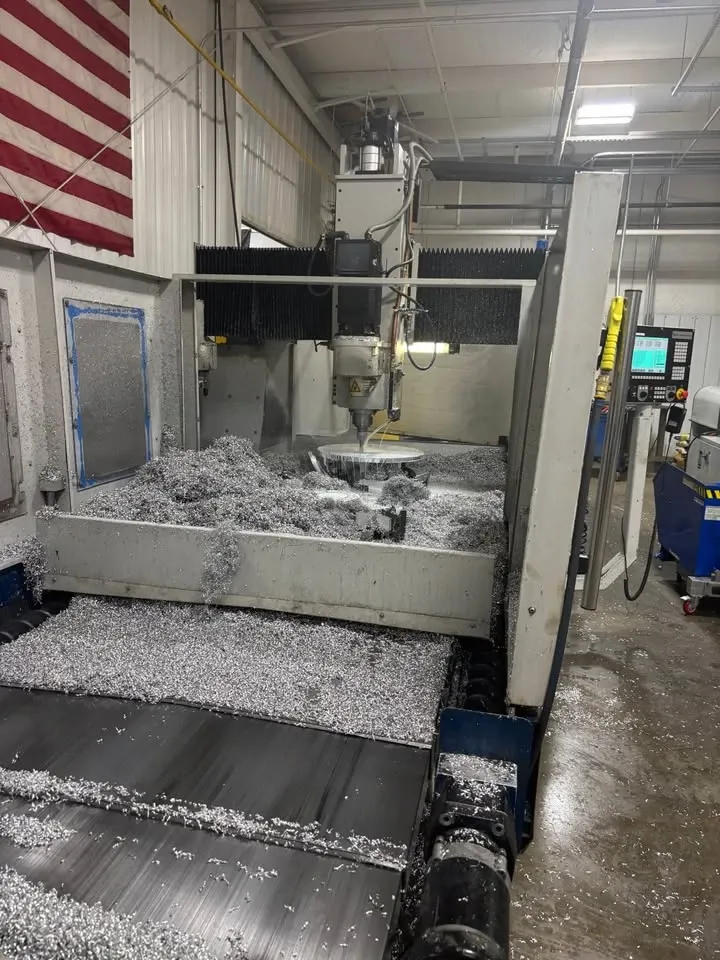 Milltronics #BR60, CNC Vertical Machining Center, 122" X, 60" Y, 23" Z, 96" x 60" table, 24 HP, 10 automatic - Image 6