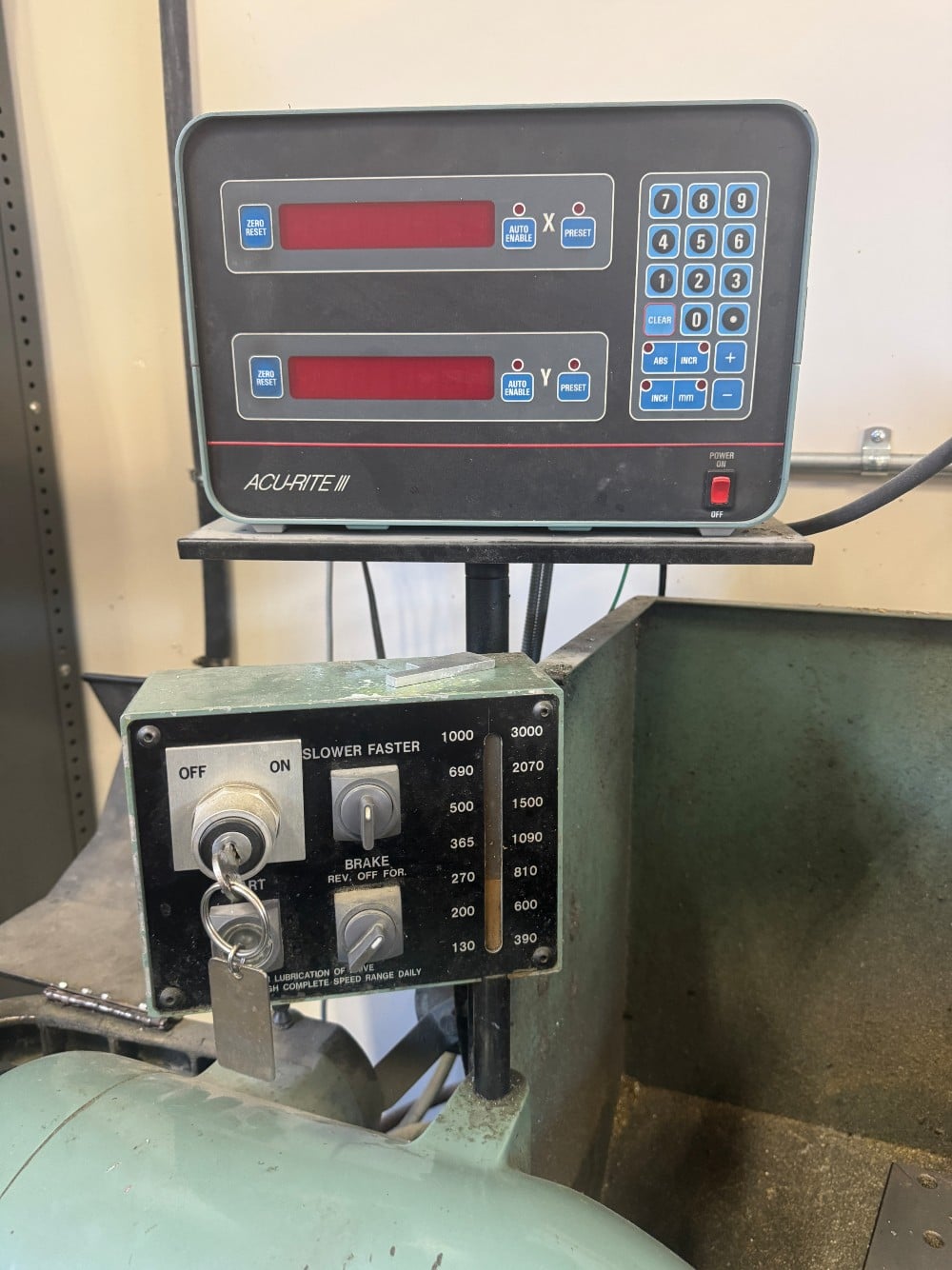 11" x 18" MSC #AML-618, Precision Toolroom Lathe 1.5 HP Acurite III & Trico Spraymaster - Image 5