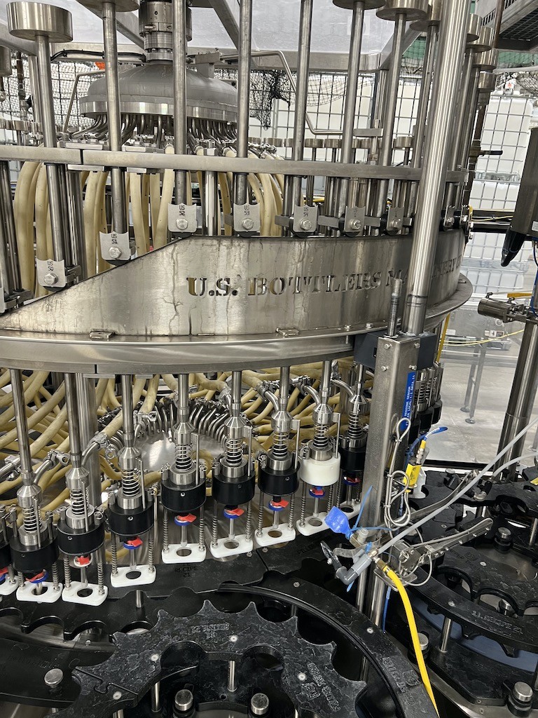 US Bottlers #PG-54-78-VP-PP-S-11-556, 54 Valve Explosion Proof Alcohol Bottling Line - Image 5