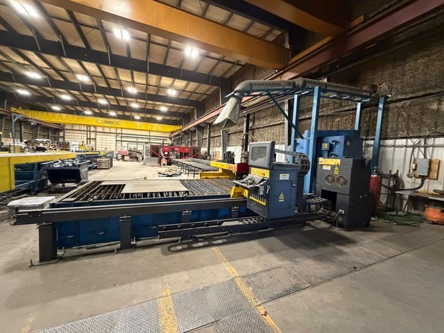 Ajan PP-260A, Oxy Fuel CNC Plasma Table, 6' x 13' table, 1.57" max thick, 260A, 2018 - Image 3