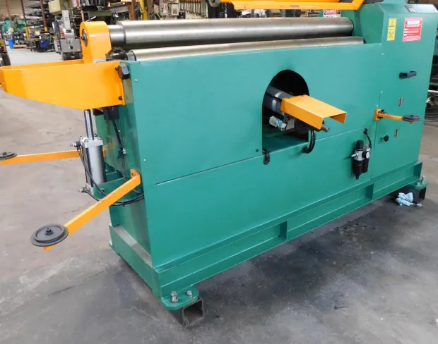 4' x 12 gauge Lemas #AUTO-ROLL-106/4, 4 Roll Sheet Roll, Americor Prog. Control, 2007 - Image 4