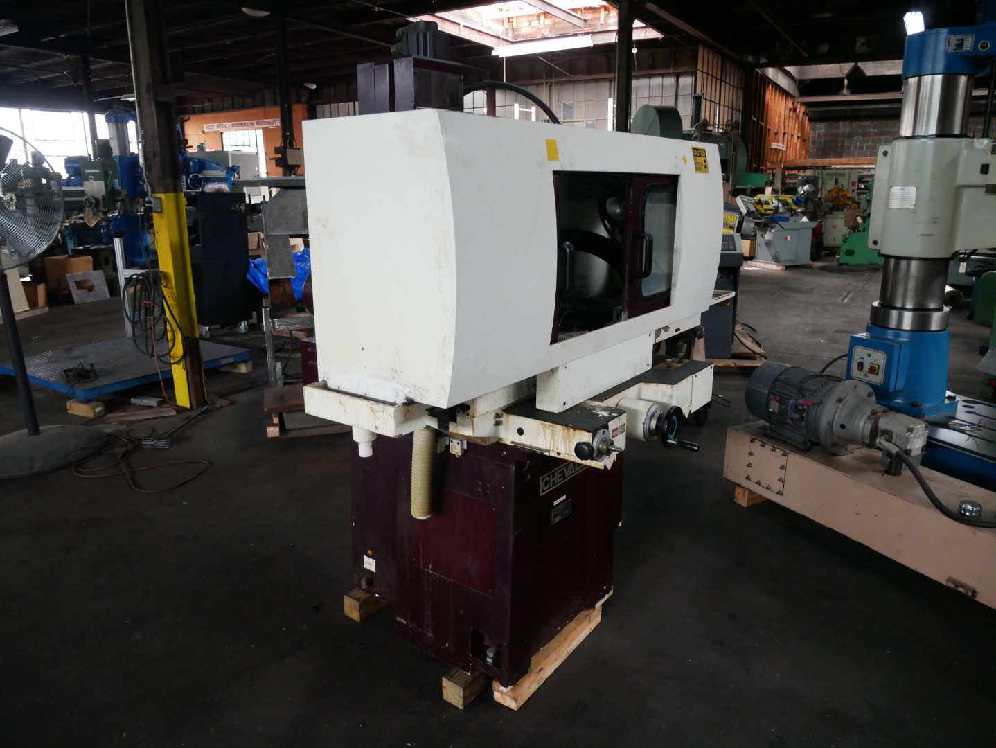 8" x18" Chevalier #SMART-H818, CNC Horiz Surface Grinder, FOR PARTS, 8" x1/2" x1-1/4" wheel, 3450 RPM, 3 HP - Image 3