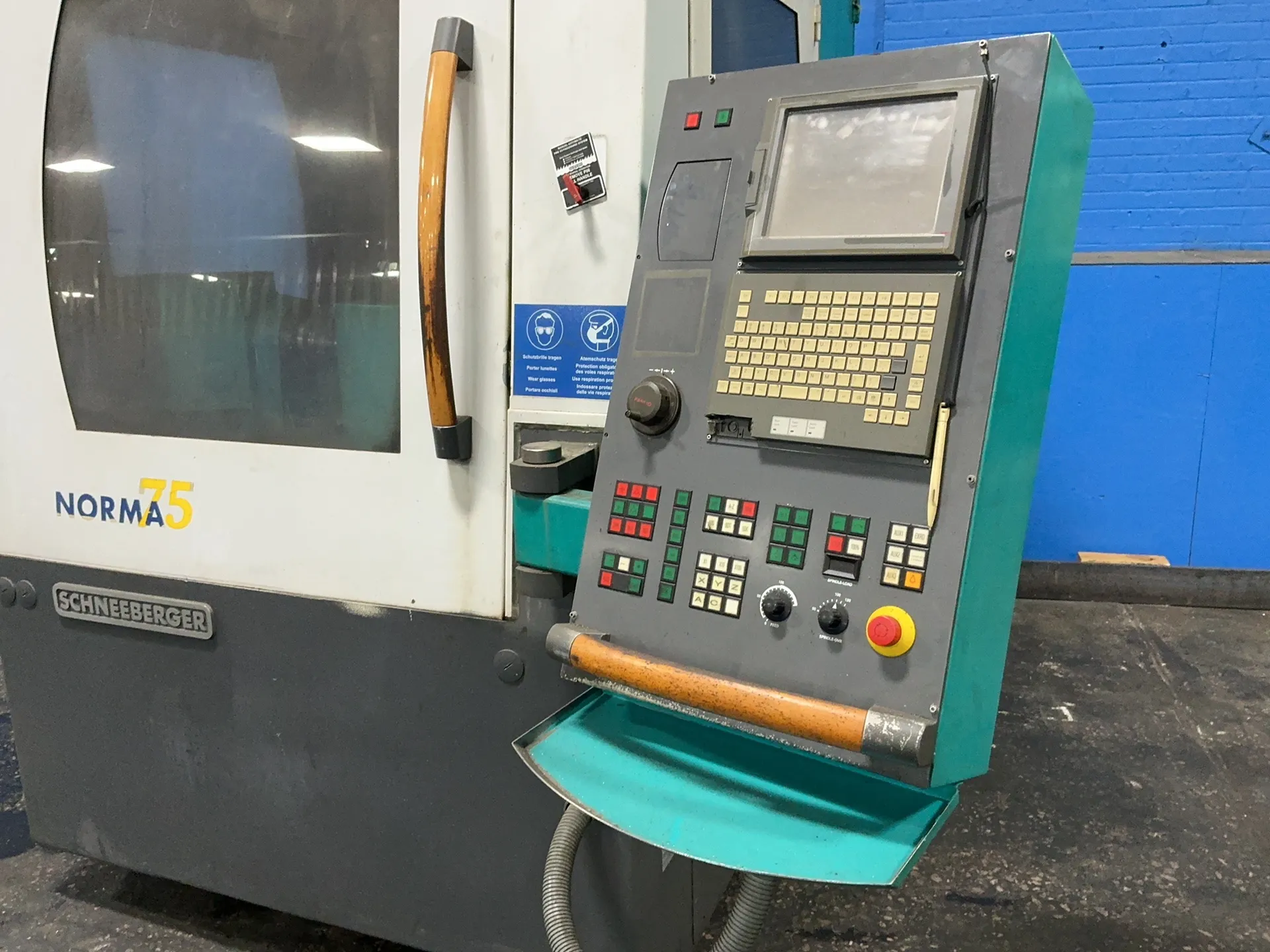 Schneeberger #Norma75, CNC tool & cutter grinder, 12" x 36" capacity, Fanuc control, 208-600 V., 1999 - Image 3