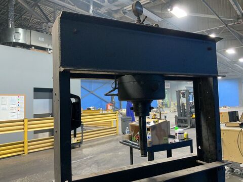 75 Ton, Dake #75-H, hydraulic H-frame press - Image 3