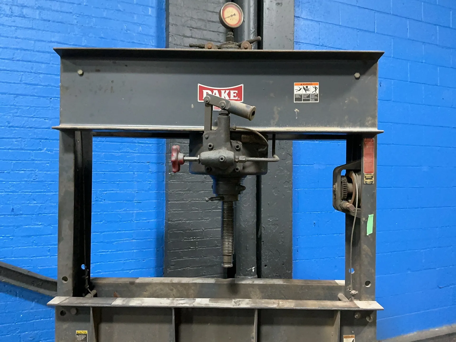 75 Ton, Dake #75-H, hydraulic H-frame press - Image 5
