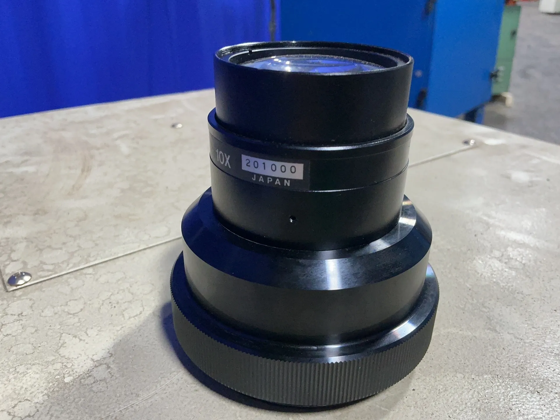 13" diameter Mitutoyo #PH-3500, optical comparator, 10X lens, QM-Data 200 pendant, 6" x 17.75" table - Image 2