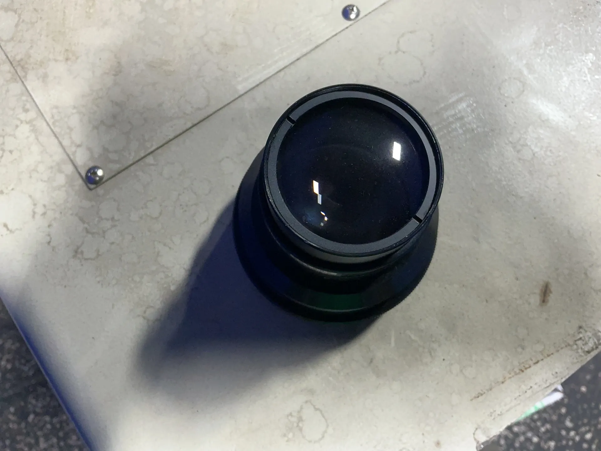13" diameter Mitutoyo #PH-3500, optical comparator, 10X lens, QM-Data 200 pendant, 6" x 17.75" table - Image 4