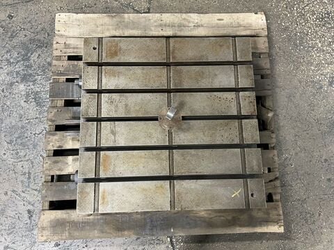 30" x 30" Devlieg, T-slotted rotary table, 360° rotation - Image 6