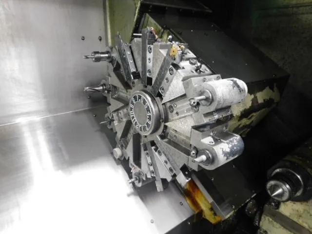 Ikegai #Genesis-1208, 2-Axis CNC lathe, boxed way, 10.2" diameter, 6.1" X, 22.4" Z, 20 HP, 5000 RPM, 2000 - Image 4