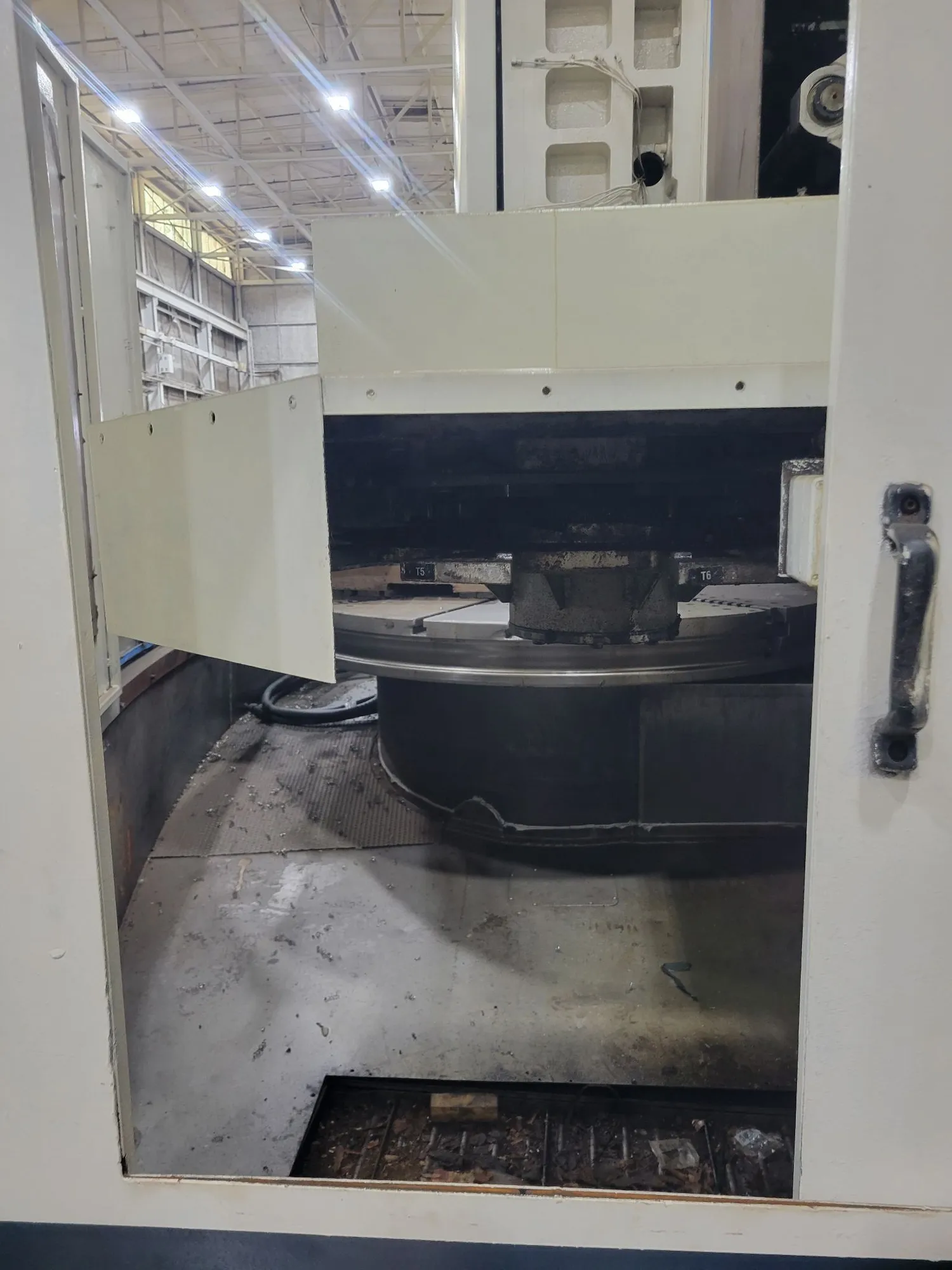86" Olympia #V80, vertical boring mill, 280 RPM, 75 HP, 1999 - Image 7