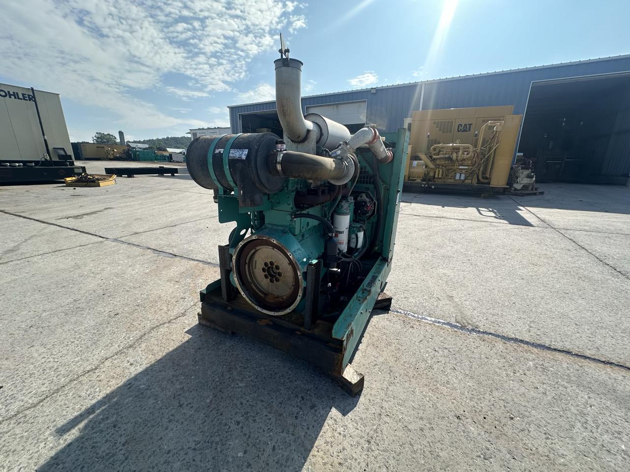 350 HP Cummins #QSL9-G2, engine power unit with radiator & air cleaner, 350 hours, 2005 - Image 5