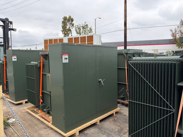 3000 KVA 13200 Primary, 480Y/277 Secondary, Marathon XFMR-89591, padmount transformer, 3 phase, new - Image 1